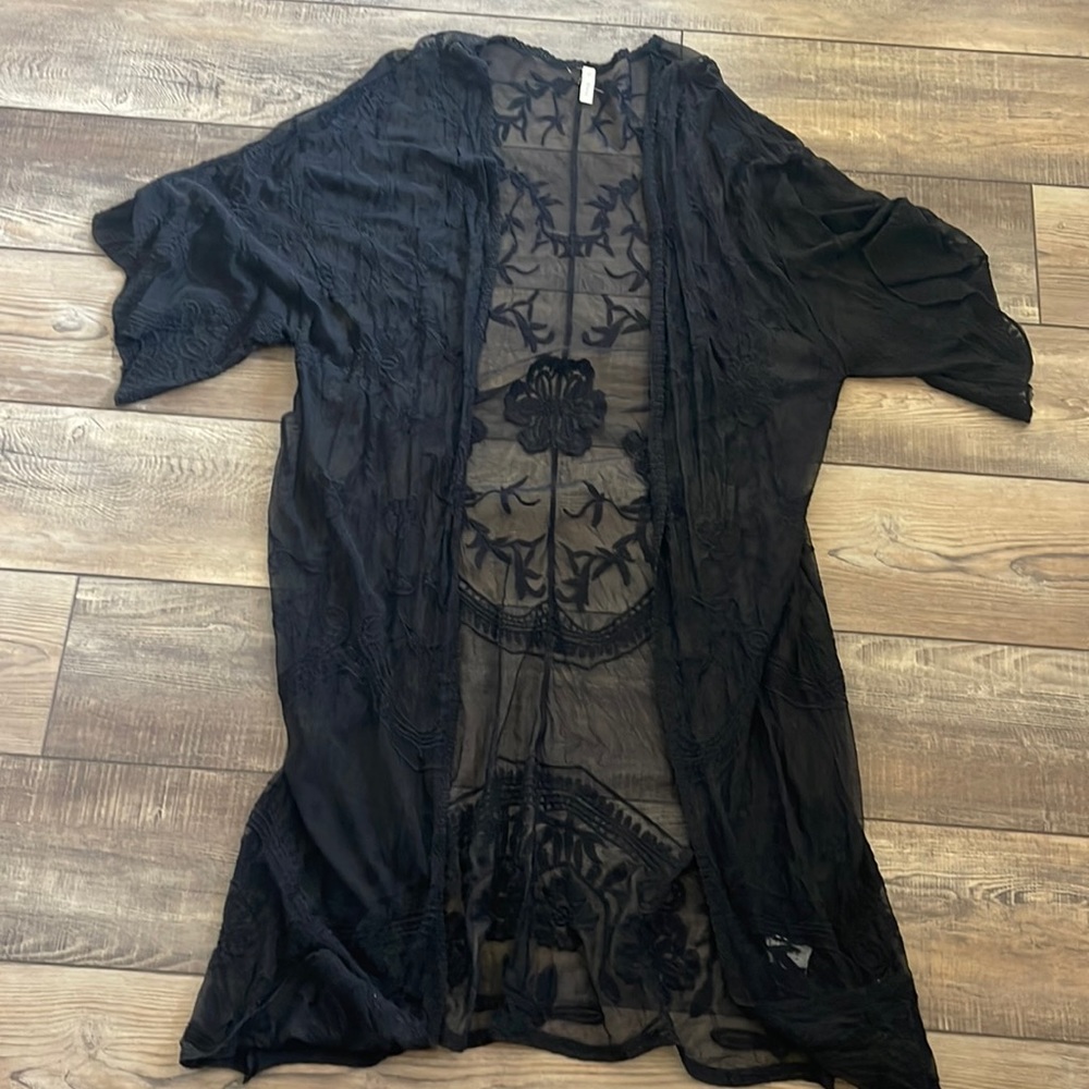 Black Lace Cover Up